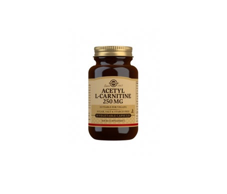 Solgar Acetil-L-Carnitina 250mg 30vcaps