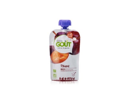 Good Got Pure Fruit en 4 meses Ciruela Orgánica 120g
