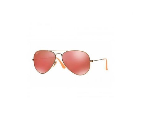 Ray-Ban Aviator Flash Lenses Rojo Espejada 58mm lente | PromoFarma