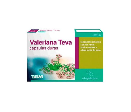 Valeriana Teva 60 Capsulas Duras