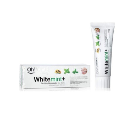 Oh! White Whitemint+ Dentífrico Blanqueador con Papaya 75ml