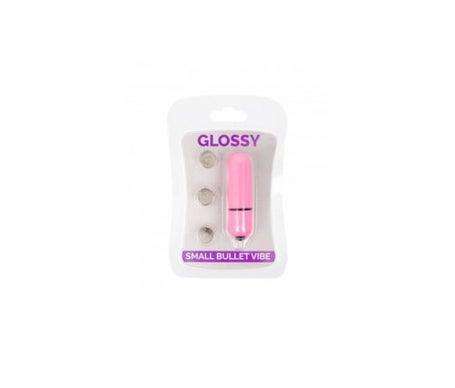 Glossy Small Bala Vibradora Rosa Intenso 1ud