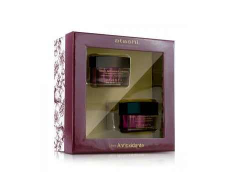 Atashi Ritual Antioxidante Crema Hidratante Día + Crema Antiedad