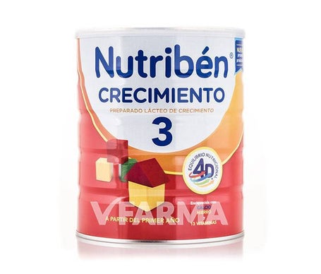 Nutriben Crecimiento Leche 800g