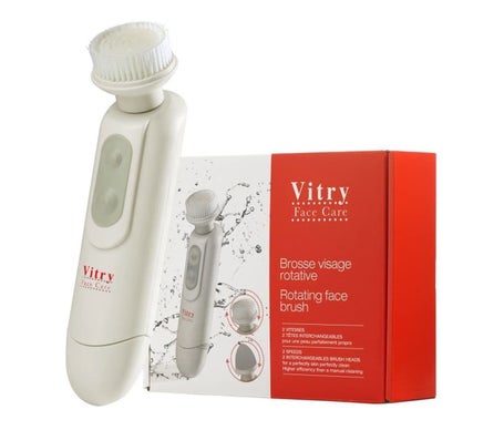 Vitry Cepillo Facial Giratorio + Mousse Limpiador