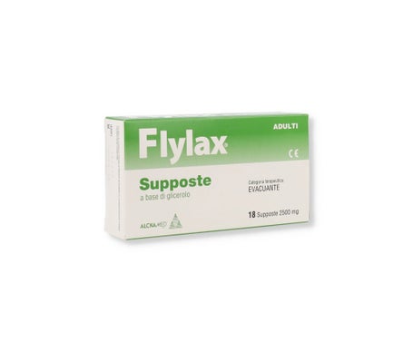Alcka-Med Srl Flylax Supposteglicerina Adulti 2500mg | Natural Doctor