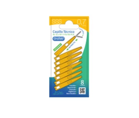 Oratek Cepillo Interdental Retractil 0,7 Mm Blister 8 Unidades