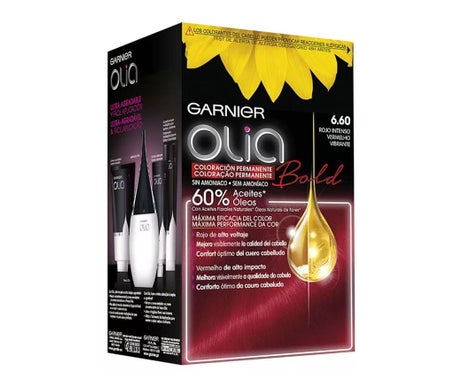 Garnier Olia Bold Coloración Permanente Nº 6.60 Rojo Intenso 1ud
