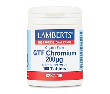 Lamberts Chrome Gtf 200 μg 100 comprimidos