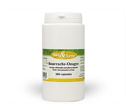 Nat&Form Envasado de Onagra 360caps