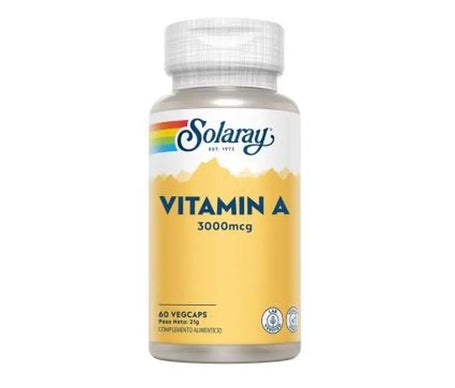 Solaray Vitamina A 3000mcg 60caps