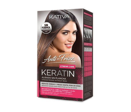 Kativa Keratin Anti-Frizz Alisado Sin Plancha Xtrem Care