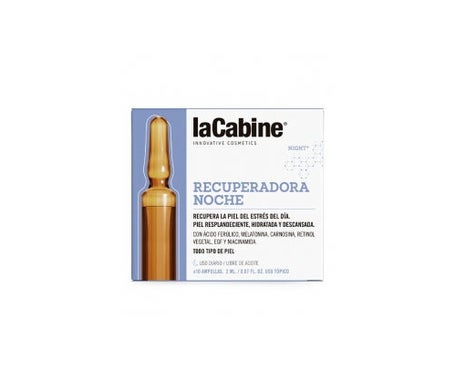 La Cabine Ampollas Recuperadora Noche 10x2ml