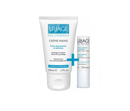 Uriage Crema Manos 50 ml + Lápiz Labial 4 g