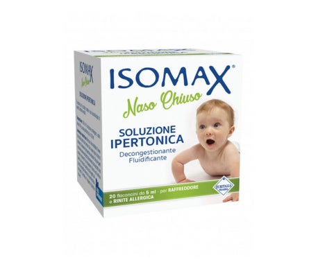 Euritalia Pharma Isomax Solución Hipertónica Nariz Cerrada 20x5ml