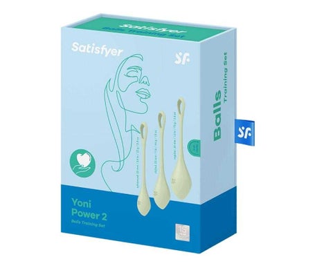 Satisfyer Set Balls Yoni Power 2 Green - Dildos