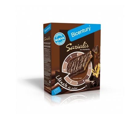 Bicentury Barritas Cereal Chocolate Negro Sarial 120g