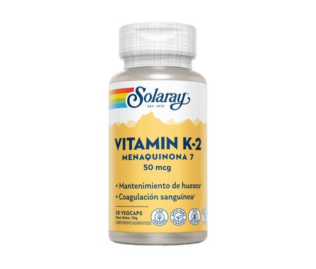 Solaray K2 menaquinone-7 30cáps