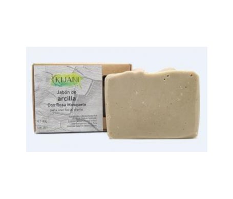 Kijani Jabón en Pastilla de Arcilla 80g