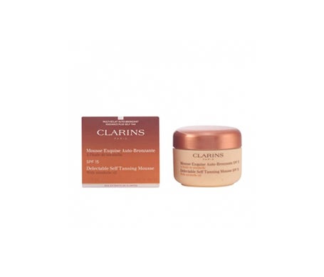 Clarins Delectable Autobronceador Mousse Spf 15 Con Aceite Mirabelle 125ml