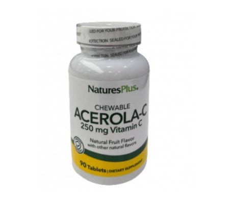 'Nature''s Plus Acerola-C 250mg 90 Cápsulas'