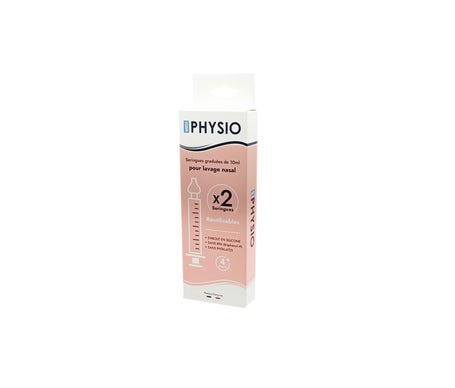 Medi Physio Jeringas Lavado Nasal 10 ml 2uds