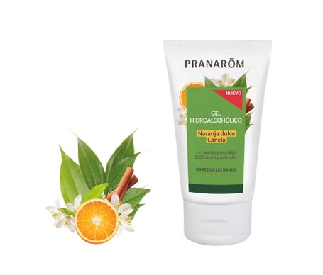Pranarôm Gel Hidroalcohólico Naranja Dulce Canela 50ml