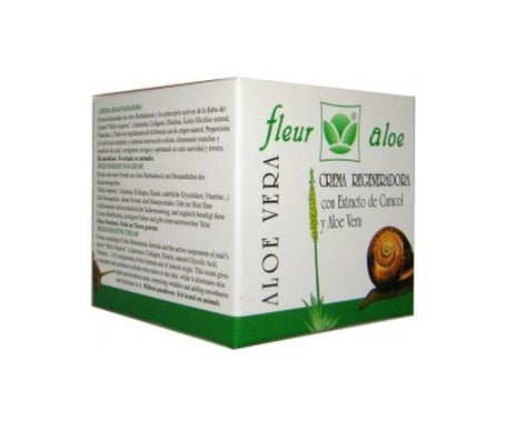 Fleur Aloe Crema Regeneradora Extracto Caracol y Aloe 50ml