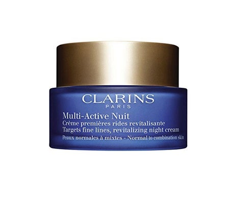 Clarins creme de noite multi-ativo para pele normal a mista