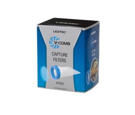 Licetec V-COMB 8 Filtros Desechables Anti-piojos