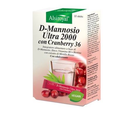 Alsiroyal D Mannose Ultra 2000 10 sobres