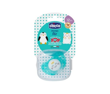 Chicco Physio Air Chupete Silicona Pop Friends +12m 1ud