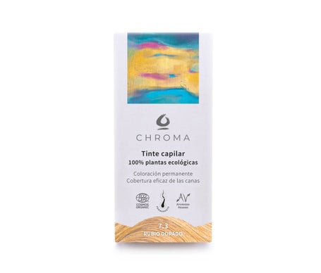 Chroma Tinte Bio 7.3 Rubio Dorado 500g