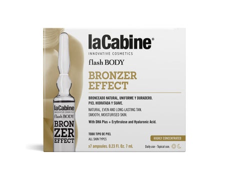 La Cabine Ampollas Corporales Bronzer Effect 7x7ml