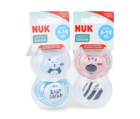 Nuk Chupete Silicona Freestyle Pacifier Baby 6-18M 2uds