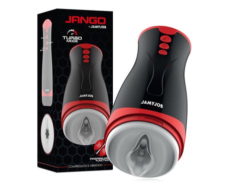 Jamyjob Jango Masturbador de Comprensión y Vibración 1ud