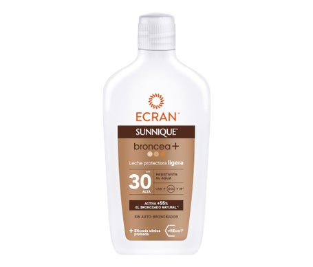 Ecran Sunnique Broncea Leche Protectora Spf30 200 ml