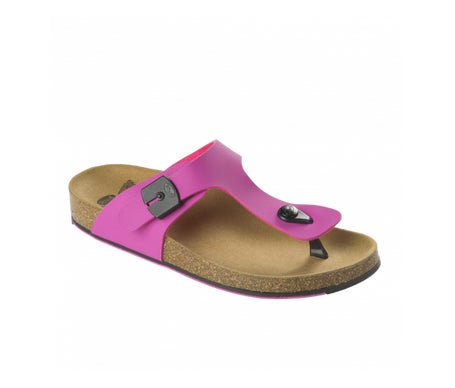 Scholl Spikey Ss 5 Mule Bioprint Fucsia Negro Talla 37 1 Par