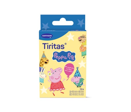 Tiritas Peppa Pig 12uds