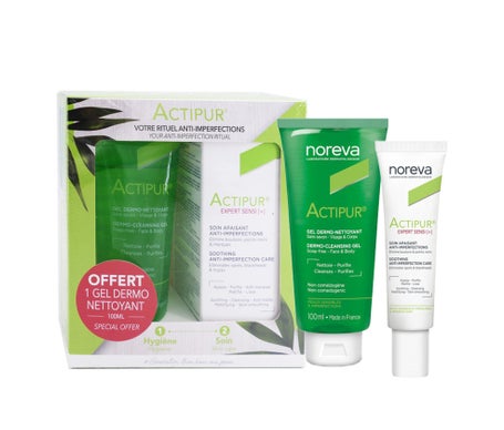 Actipur Set Expert Sensi+ Crema Anti Imperfecciones + Gel Espumante 1ud