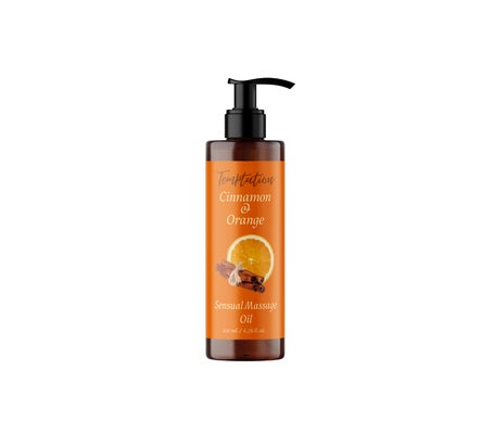 QKnatur Aceite de Masaje Sensual Canela Naranja 200ml