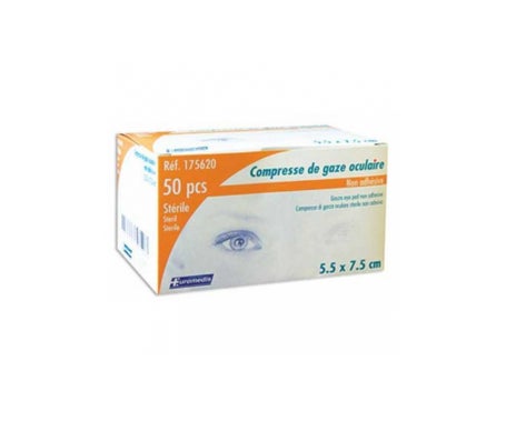 Euromedis Compresse de Gaze Oculaire 50uds