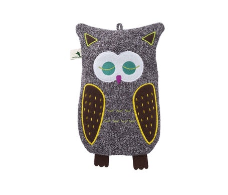 Hugo Frosch Soft Toy Knitted Owl - Bolsas de agua caliente y cojines térmicos