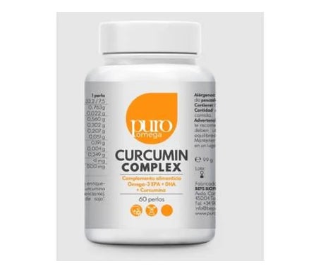 Puro Omega Curcumin Complex 60 Perlas