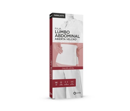 Farmalastic Faja Lumboabdominal Talla M Blanco