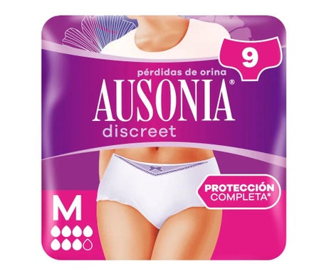 Ausonia Discreet Pant Plus T-M 9uds