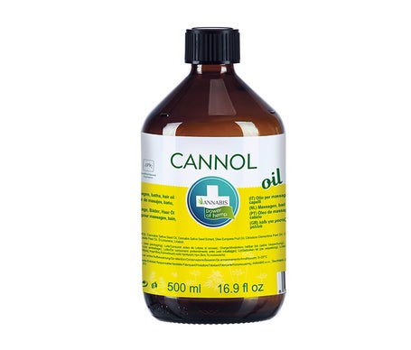 Annabis Cannol Aceite De Cáñamo Hidratación Baño y Masaje 500ml