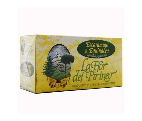 La Flor del Pirineo Escaramujo Echinacea Infusión 25uds