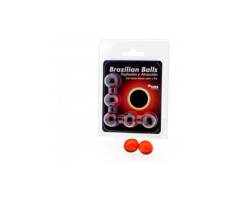 Diverty Sex Taloka Brazilian Balls Exciting Gel Efecto Frío y Calor 5uds