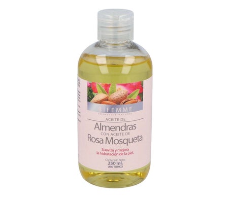 Bifemme Aceite de Almendras Dulces con Rosa Mosqueta 250 ml